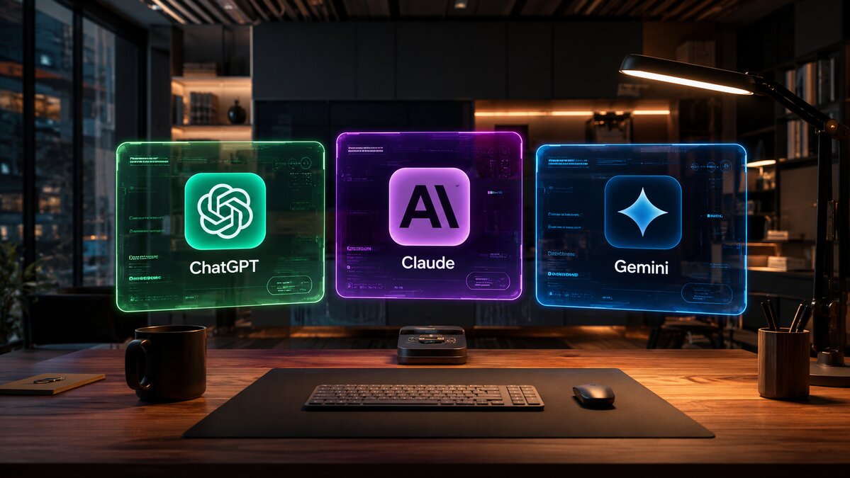 เปรียบเทียบ AI ช่วยทำงาน ChatGPT Claude Gemini 2026